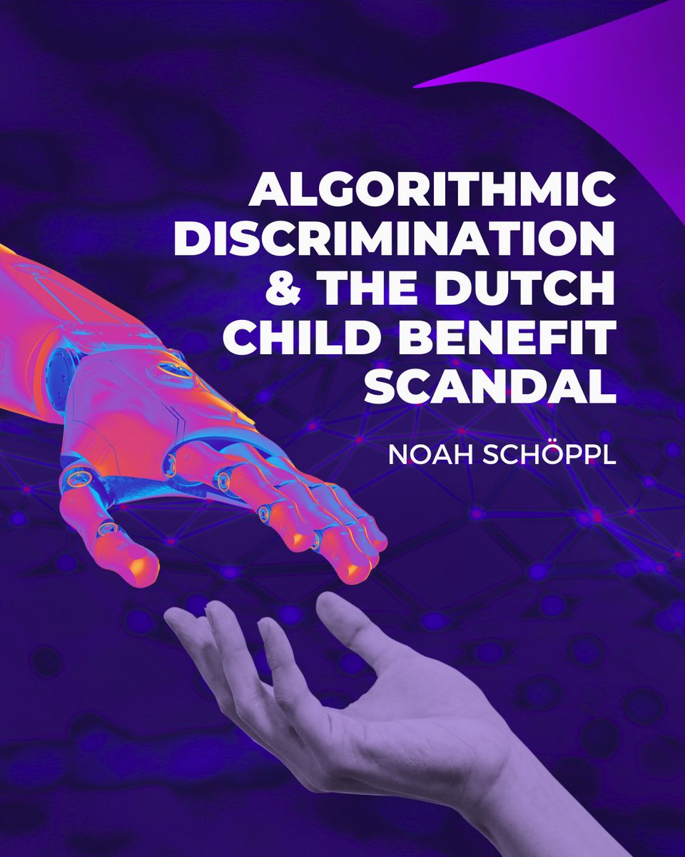 HIA_NL's tweet photo. #LandeckerFellow @NoahSchoppl wrote an opinion piece published by @TspBackgroundDi on algorithmic discrimination and how the #EU can tackle it. Learn more: https://t.co/yoONdPpJku
@AlfredLandecker @nosy_noah #AI #Technology #Digital #Policy #Algorithm https://t.co/9ocQPCkZKF