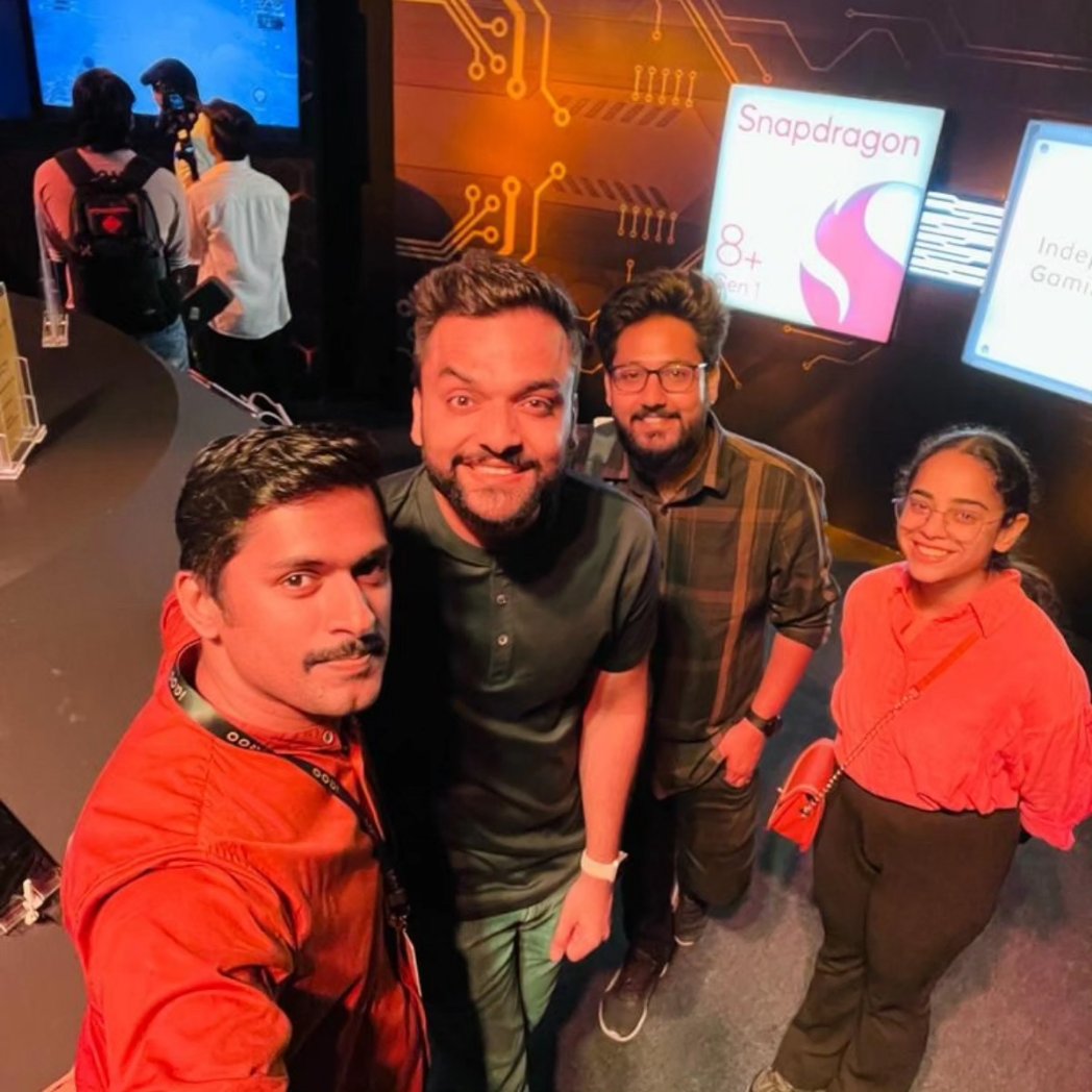 prathapgtech's tweet photo. Attending the iQOO Neo 7Pro Launch event in Delhi with friends was a delightful experience. @stufflistings
#iQOONeo7Pro #iQOO #prathapgtech #Collab #PowerToWin #iQOONeo7Pro5G #5g #socialsauce #ssfam https://t.co/q85Aw2BDT4