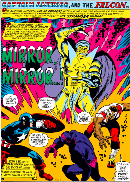 MarvelADay's tweet photo. #MarvelADay #Cap150 I hope that you left out milk and cookies for Cap last night after the fireworks. He's going to need the fuel as he, Falcon and Batroc face Ze Strangair! - VA https://t.co/sa3eA0PGc6