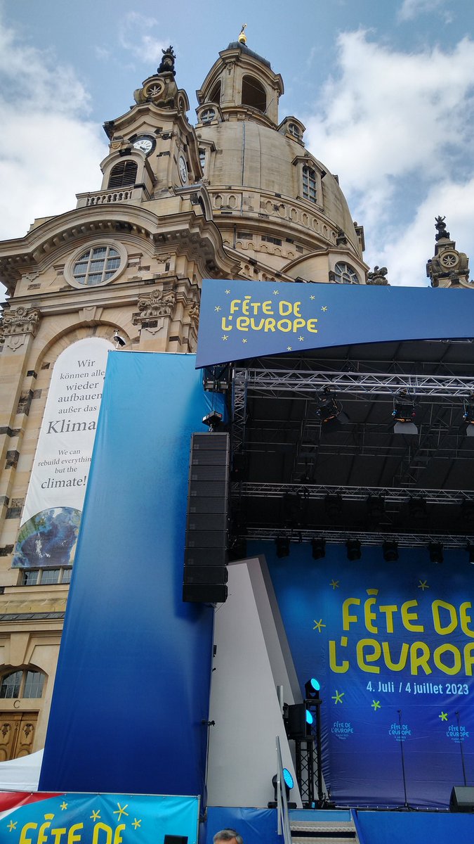 Kann los gehen ... #Dresden #Europa #vhs