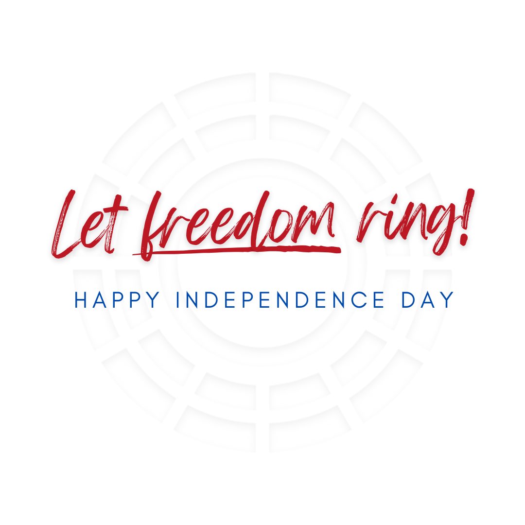 Let freedom ring! 🇺🇸 Happy Independence Day everyone. We hope your day is filled with joy. 🫶