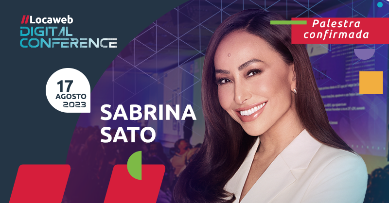 locaweb's tweet photo. 📢 Prepare-se!
@SabrinaSato estará no #LocawebDigitalConference 2023, compartilhando insights e experiência no mundo dos negócios!
Garanta seu ingresso agora mesmo! 👉 https://t.co/HlFe4DKkFS https://t.co/MccUmO6JaW