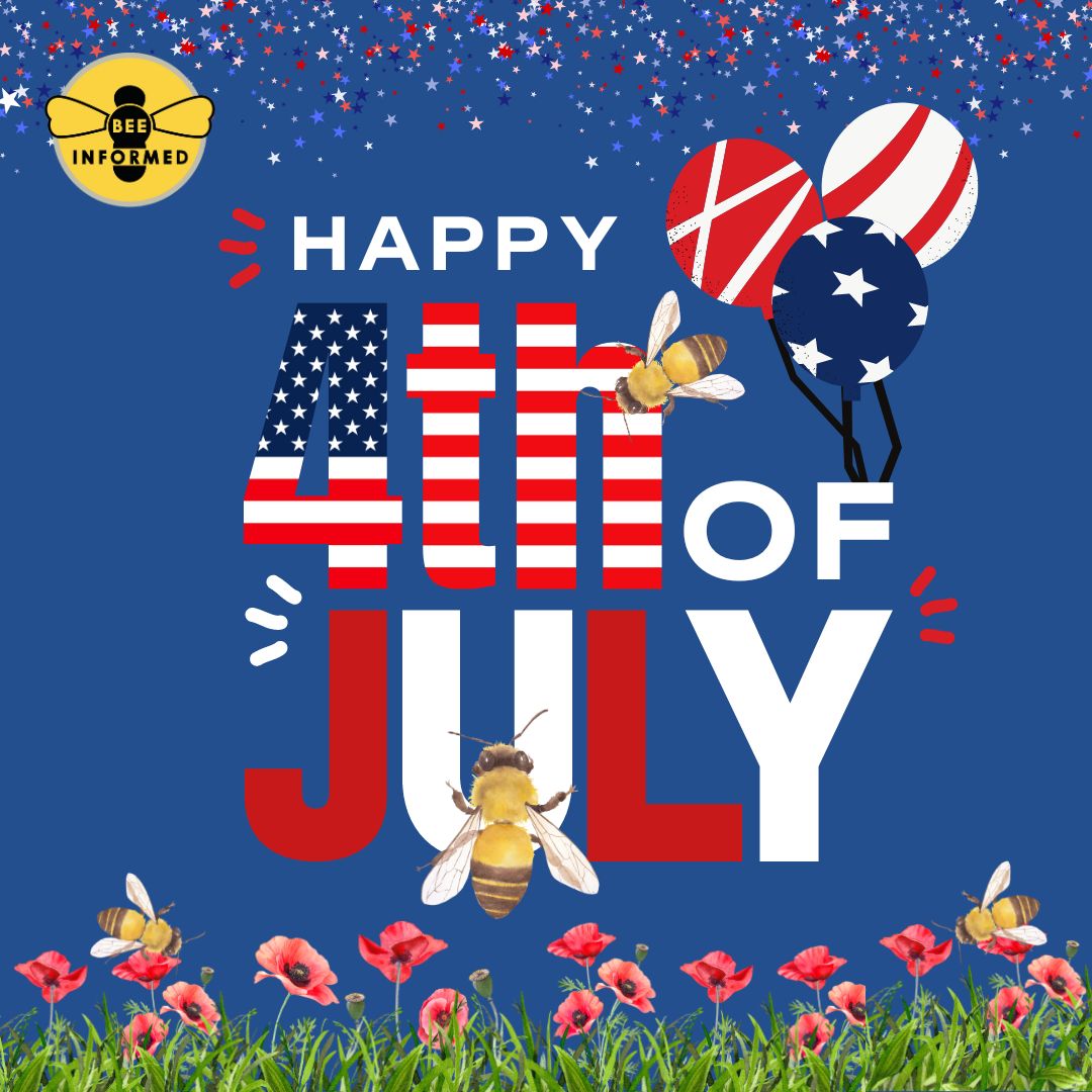 Bee Informed Partnership would like to wish you a safe and happy Fourth of July!
#beeinformedpartnership
