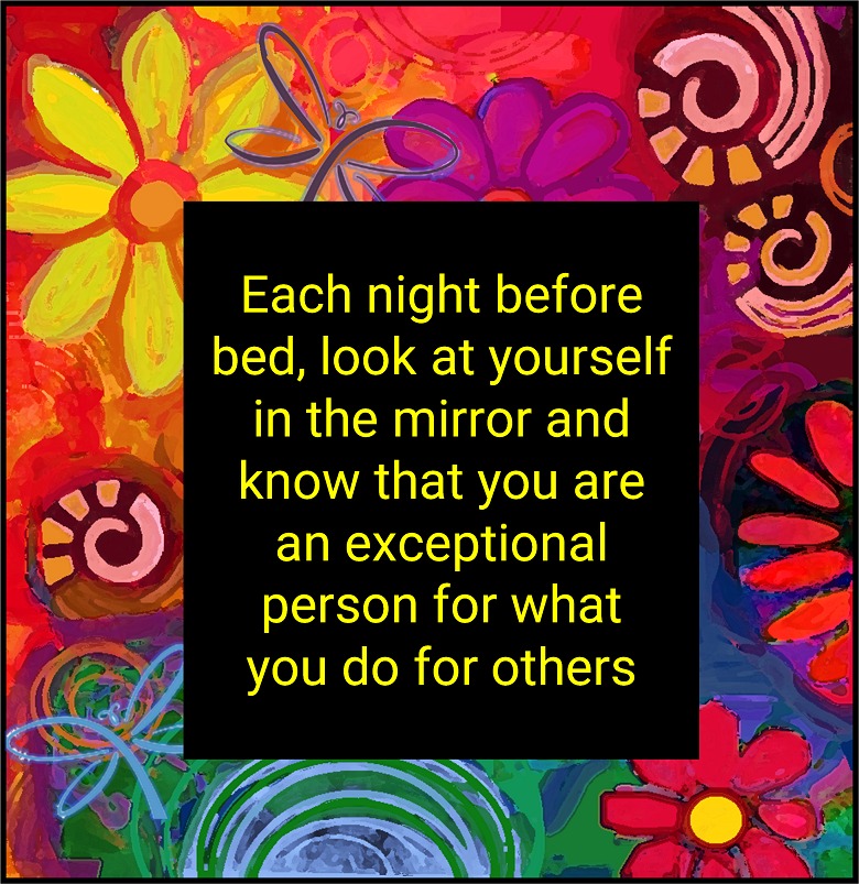 Please re-Tweet this gentle reminder to those who overcome their self-doubts to give precious care and support.

#Alzheimers #dementia #mentalhealth #quote