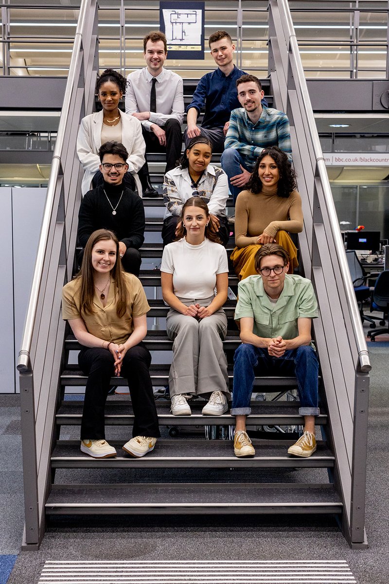 Today marks a year since our first 10 apprentices joined us for their induction at the BBC Apprentice Hub. Thank you to all our wonderful apprentices, team, and employers. What a year it's been!🎉#brumhour #apprentices