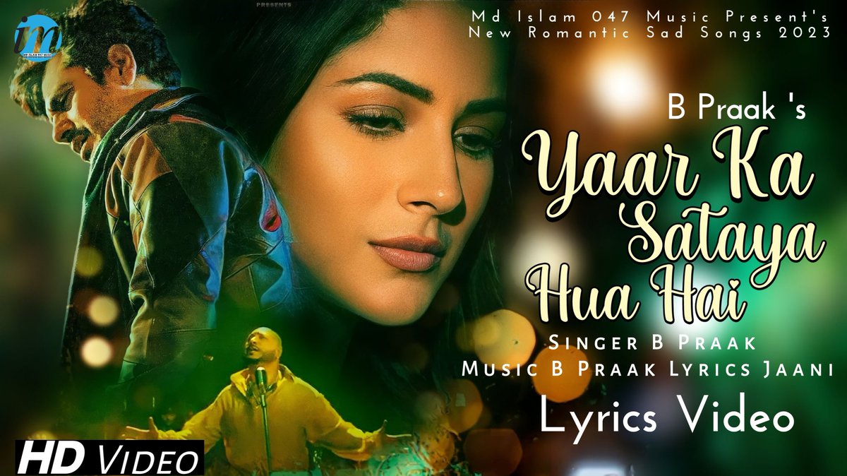 youtu.be/4asqbw4xgLE
#yaarkasatayahuahai #nawazuddinsiddiqui #shehnaazgill #bpraak #jaani #zohrajabeen
#mdislam047music
