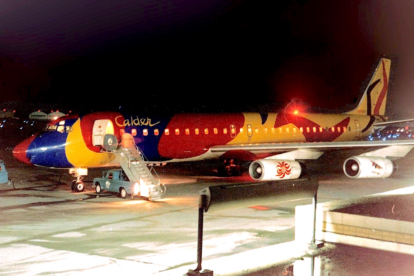 航空機・ヘリコプター Braniff DC-8 N1805 Calder Inflight200 Braniff International Airways DC-8-62 CALDER