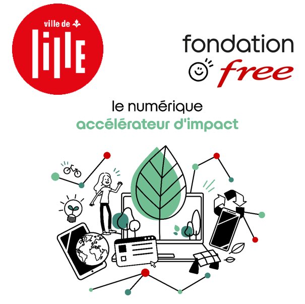 Nous poursuivons le déploiement de l’appel à projet dans la ville de <a href="/lillefrance/">Ville de Lille</a> ! 

💡Vous êtes un acteur de l’ESS avec un projet en lien avec, « Le numérique accélérateur d’impact » ?

👉Déposez votre projet avant le 31 août : bitly.ws/Ji4R