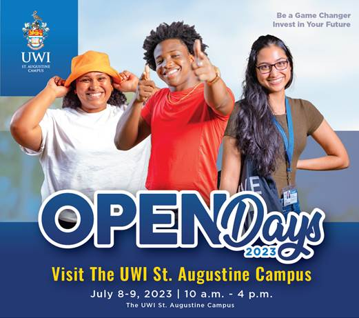 IIRUWI's tweet photo. The IIR will be at The UWI's 2-day Open Day on Saturday 8th July and Sunday 9th  July 2023 from 10 a.m. to 4 p.m. each day. #BEUWI @UWI_StAugustine 
Please register to attend: https://t.co/Xm54c92msp
We look forward to interacting with you! https://t.co/QS2snTStzq