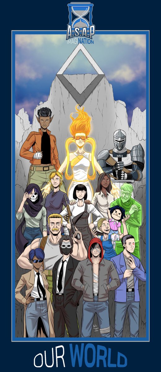 Step into ASAP IMAGINATION'S 'Our World' and check out our interconnected titles, all born from the life changing 'Event' 

Art by <a href="/Huitz1/">Huitzi Gekko</a>