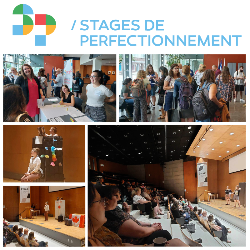 La construction identitaire… ça se passe même en vacances! ☀️ Bienvenue à la quarantaine d’intervenantes et d’intervenants, provenant de milieux éducatifs francophones de partout au Canada, et d’ailleurs en Amérique, à nos Stages de perfectionnement en construction identitaire!