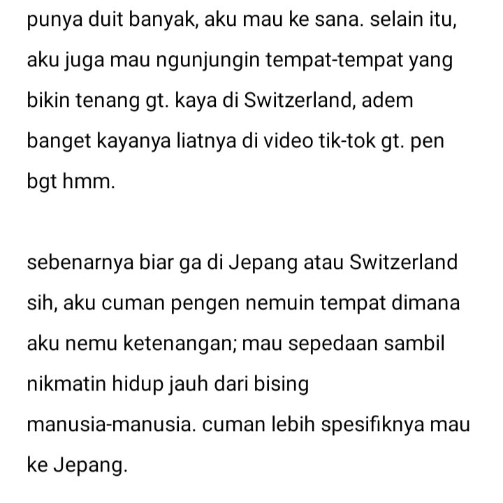 mydai___'s tweet image. #30dayswritingchallenge

ꕥ chapter 4/30

 ˚ ༘♡ ⋆｡˚ˏˋ°•*⁀➷ 
place i want to visit
˚ ༘♡ ⋆｡˚ˏˋ°•*⁀➷

—daisii