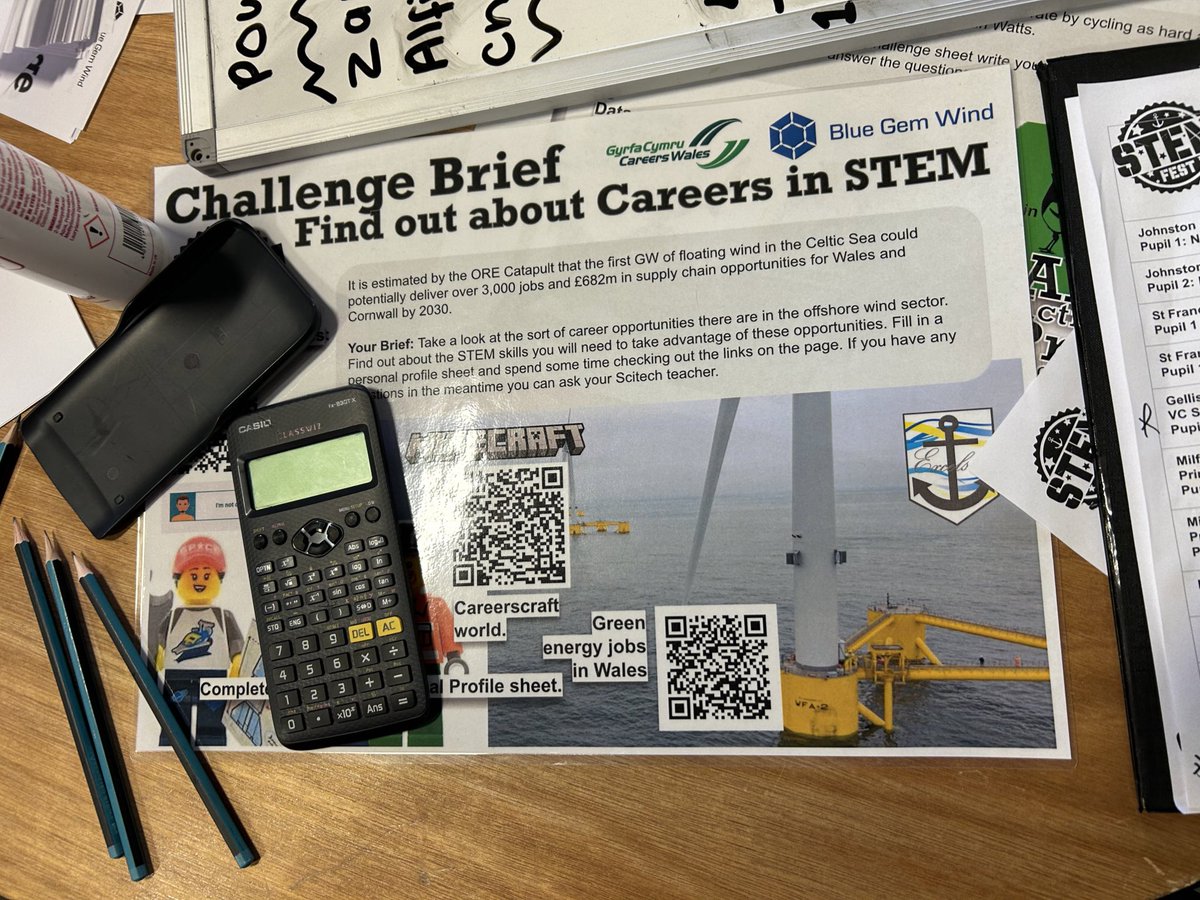 wind_gem's tweet image. Amazing to be a judge and support Milford Haven School’s first ever STEMFest!!! Did you know it would take over 48,000 students cycling full speed to replace one floating offshore wind turbine ?? Great day and loved the 12 bladed turbine ideas! @SimplyBlueGroup @TotalEnergiesUK