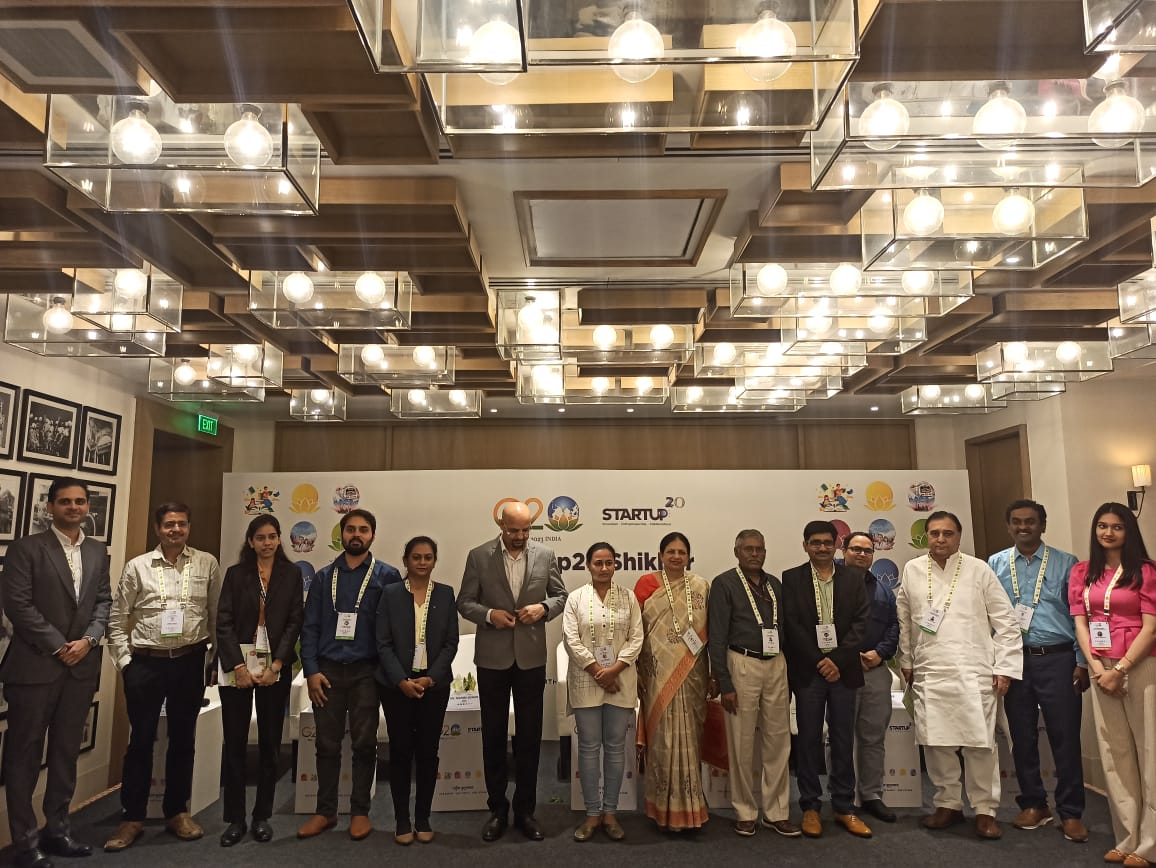 The Startup20 Shikhar Summit, organised by the Startup20 engagement group under India’s G20 Presidency was held in Gurugram. 

@AIIA_NDelhi conducted a panel discussion on 'Innovation in Healing'. 

#G20India #g20