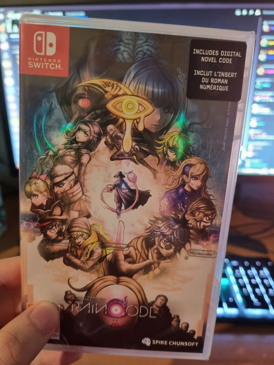 Yuouka's tweet photo. Achat du jour : Rain Code
Pré-commandé depuis 1 mois mais Amazon a encore fait en sorte que je le reçoive 4 jours plus tard
Ne plus jamais pré-commander un jeu sur Amazon https://t.co/X2cK9tub1N
