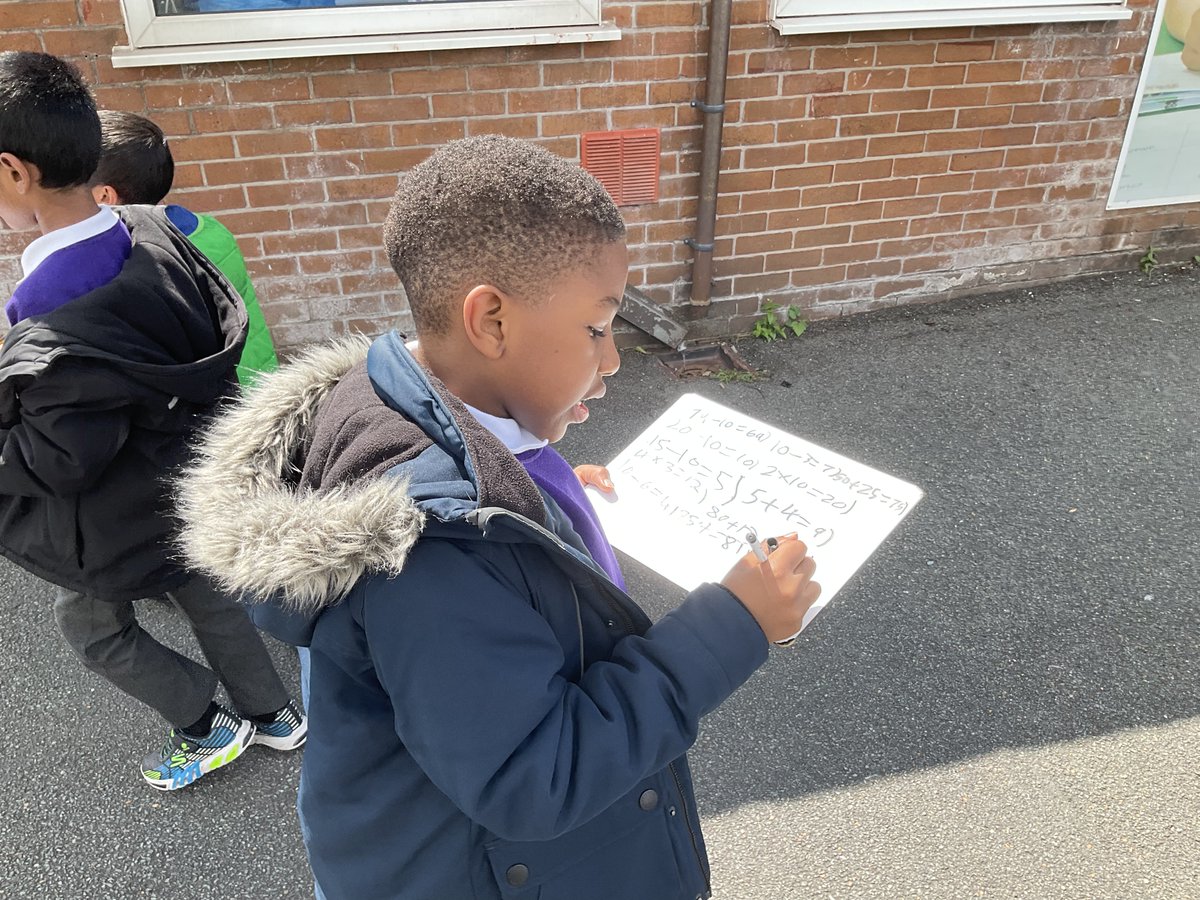 This week is our ‘Be A Problem Solver’ curriculum week and we have a number of orienteering courses around school which include lots of maths problems to solve. Coral Class did a fantastic job at solving the problems today 🏃‍♀️🗺️ <a href="/Richmond_HT/">Richmond Academy</a> #BeaProblemSolver #Mathsonthemove