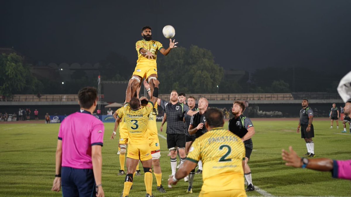 SECYASP's tweet photo. Asian Rugby Championship Division 1 Series bet Pakistan 🇵🇰 &amp; United Arab Emirates 🇦🇪 Teams at Punjab International Football Stadium. 

Revival of International Sports Competitions is always a good sign for domestic sports.Youth Affairs &amp; Sports Department welcomes UAE Rugby Team. https://t.co/QN7ryrMRqf