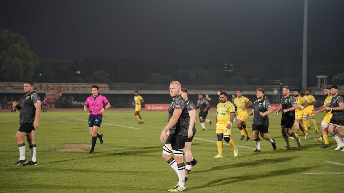 SECYASP's tweet photo. Asian Rugby Championship Division 1 Series bet Pakistan 🇵🇰 &amp; United Arab Emirates 🇦🇪 Teams at Punjab International Football Stadium. 

Revival of International Sports Competitions is always a good sign for domestic sports.Youth Affairs &amp; Sports Department welcomes UAE Rugby Team. https://t.co/QN7ryrMRqf