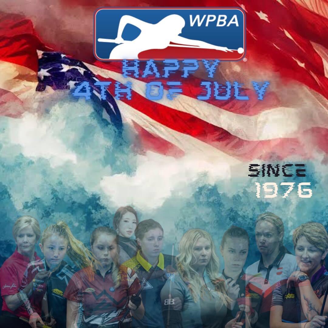 Happy 4th of July 🇺🇸 

#happy4th #wpba #proplayer #america #redwhiteandblue