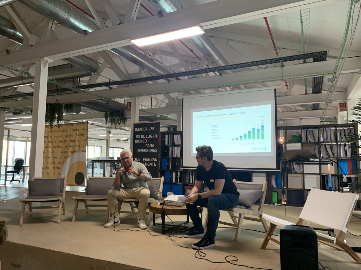 MineandmoreES's tweet photo. Interesante evento sobre #Web3 en las oficinas de @NuclioVB en Barcelona. Pasito a pasito el ecosistema crece 👍🏻 https://t.co/84ryuNxeau