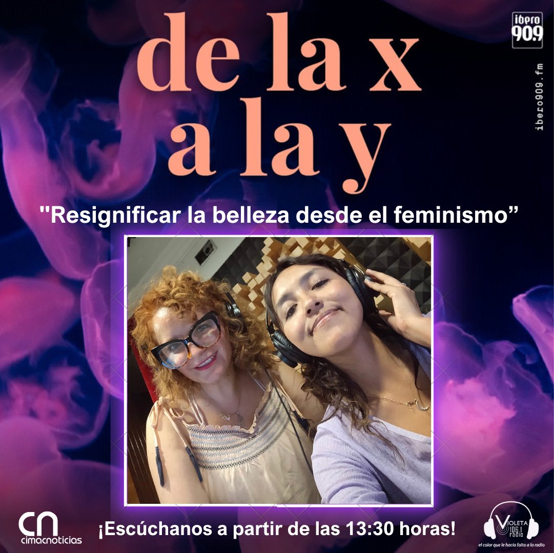 ¿Te has preguntado cuáles son los principales estereotipos sociales que definen la "belleza" de la mujer y cómo esto afecta la percepción sobre nosotras mismas? 🎙️

Acompáñanos a resignificar este concepto en una emisión más de "De la X a la Y" a través de <a href="/Ibero909FM/">Ibero 90.9 FM</a> 📻