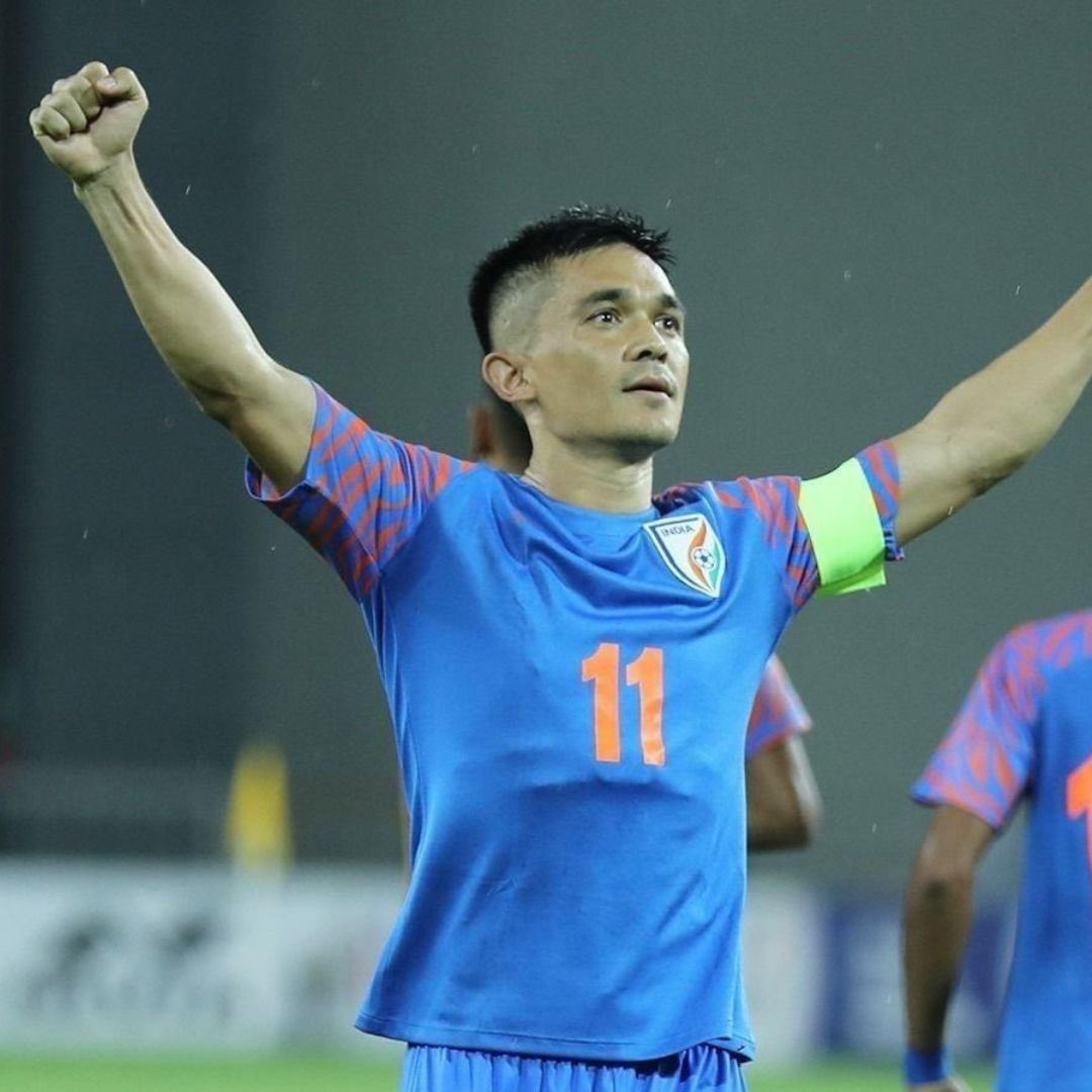 skillanation's tweet photo. 🏆 Incredible showdown in the SAFF Championship 2023 Final! India vs Kuwait kept us on our toes. Gurpreet Singh Sandhu's heroics in goal made the difference as India secured a thrilling 5-4 victory in the shootout, clinching the SAFF Championships title for the ninth time! 🎉🇮🇳 https://t.co/BeOG7XHja7