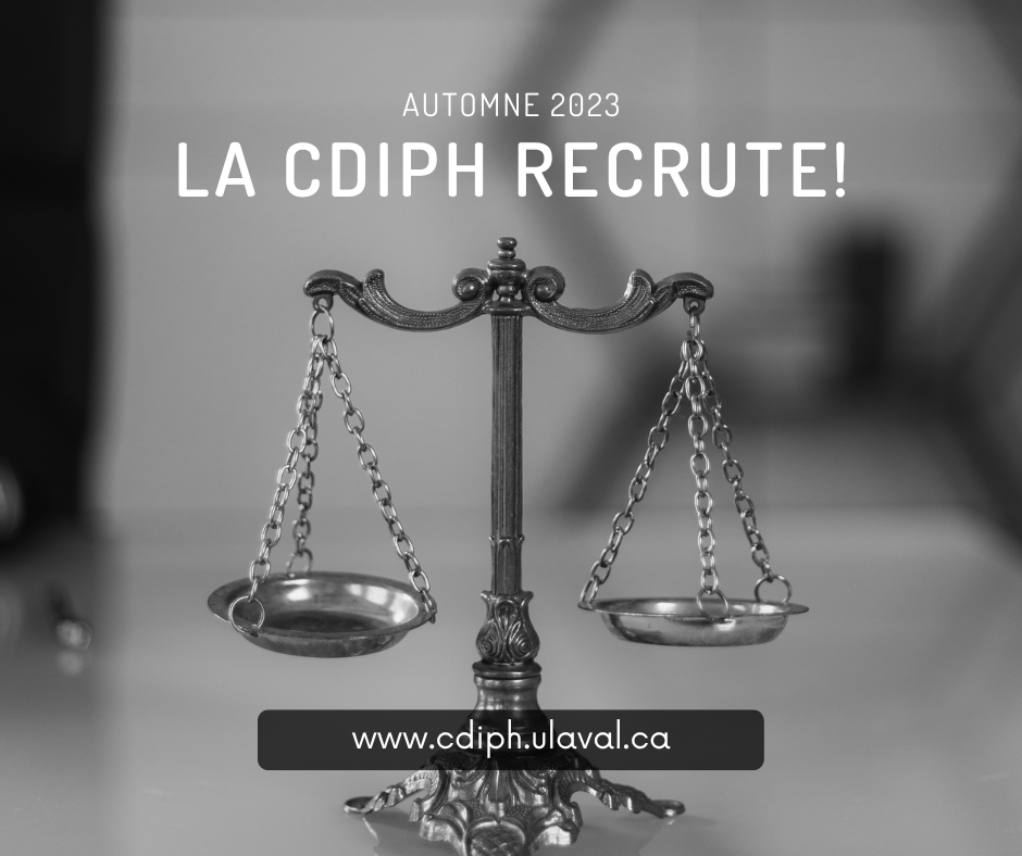 CDIPH_ChaireJIP's tweet photo. 📢Recrutement📢

Passionné.e par le #DIP, le #DIH et les #DroitsHumains?⚖️

Ne manquez pas cette opportunité de travailler sur des dossiers réels avec des profesionnels.lles dans le domaine!

Envoyez-nous votre dossier de candidature👇
https://t.co/bAQagF3cfy https://t.co/2eMp8GqnU9