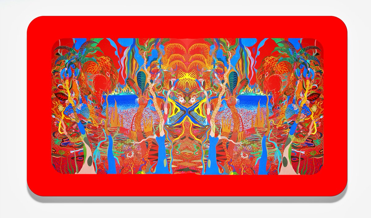 G A R D E N 
O F 
D R E A M S 
A L B E R T O 
D E L A T O R R E
 M A Y A D O  

1,62 x 1,79 + 1,62 x 1,79 centímetros 
Oleo sobre Tabla 2018  

More Info /  

torremayado.com/obra/gardenofd……

#AlbertodelaTorreMayado #SuperyoStudio #GardenOfDreams