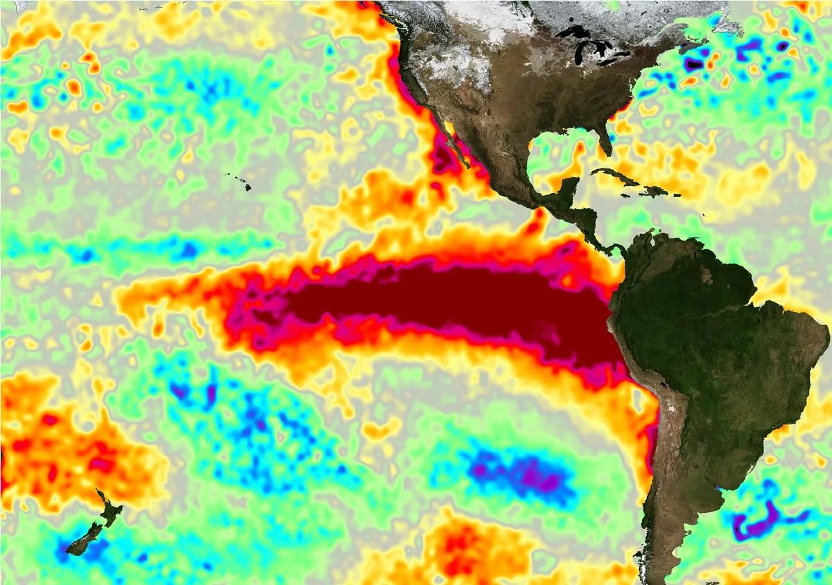 saludconlupa's tweet photo. La Organización Meteorológica Mundial (@WMO) pide a los gobiernos prepararse para enfrentar patrones meteorológicos y climáticos perturbadores con el Fenómeno de #ElNino que vivirá el planeta durante los próximos 9 a 12 meses.🧵 https://t.co/dgceGrytnw