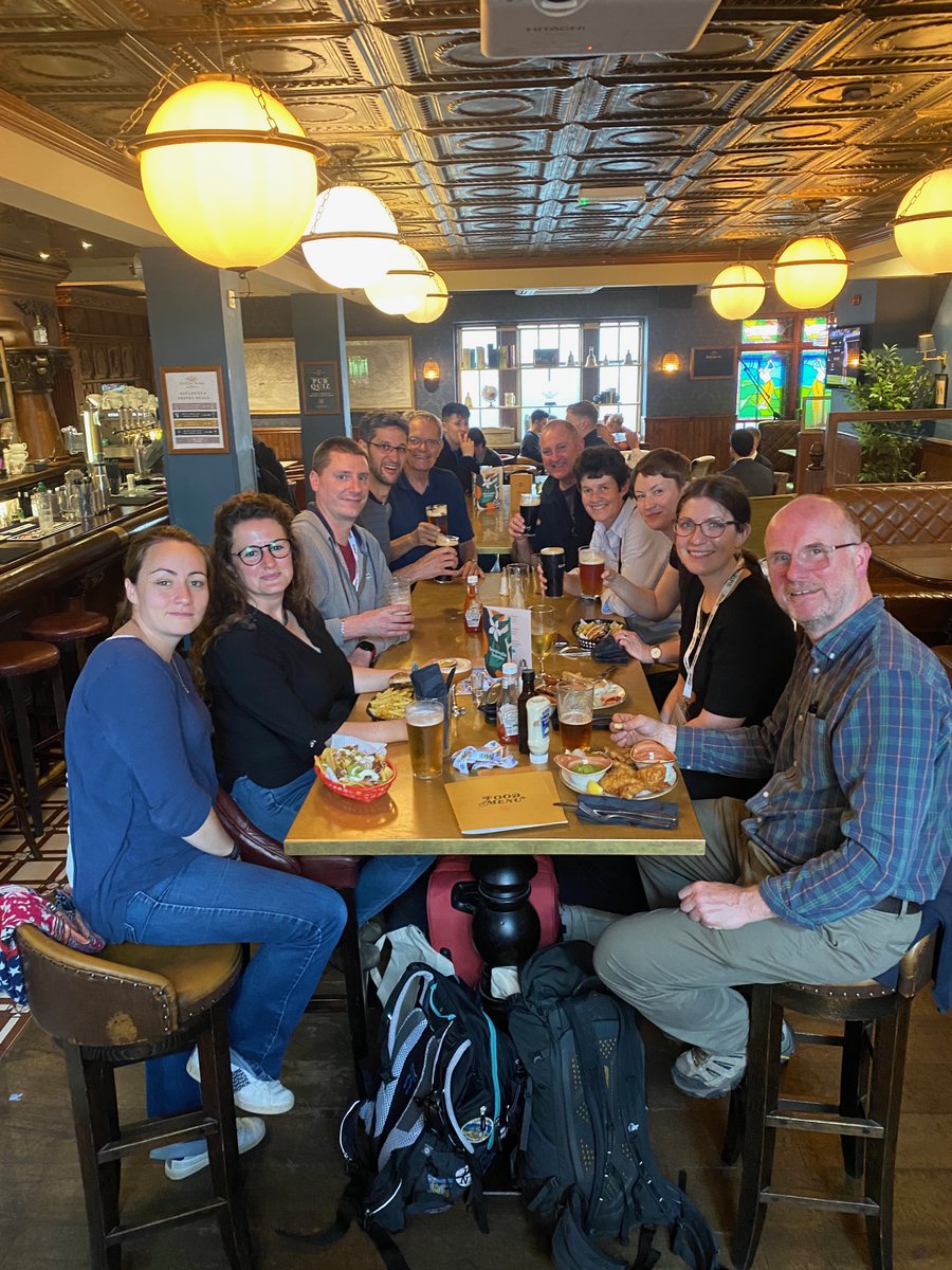 Andrea Fuller (@andreafuller06) on Twitter photo Some of the delegates for the <a href="/SEBiology/">SEB @sebiology.bsky.social</a> 2023 session on "Thermoregulatory and metabolic adaptations in a changing world", at the Golf Tavern in Edinburgh. Some of the delegates for the <a href="/SEBiology/">SEB @sebiology.bsky.social</a> 2023 session on "Thermoregulatory and metabolic adaptations in a changing world", at the Golf Tavern in Edinburgh.