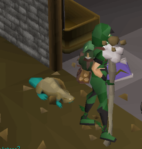 Stopperi1's tweet photo. Calling it off for forestry for now. Furry lad has some color on its fur now.

#OSRS #Main #Completionst https://t.co/YnblHkliMR