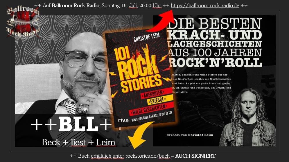 Lesezeit auf Ballroom Rock Radio

Stay tuned…. 😎🤘🏿
#101rockstories #ballroomrockradio 
#BLL