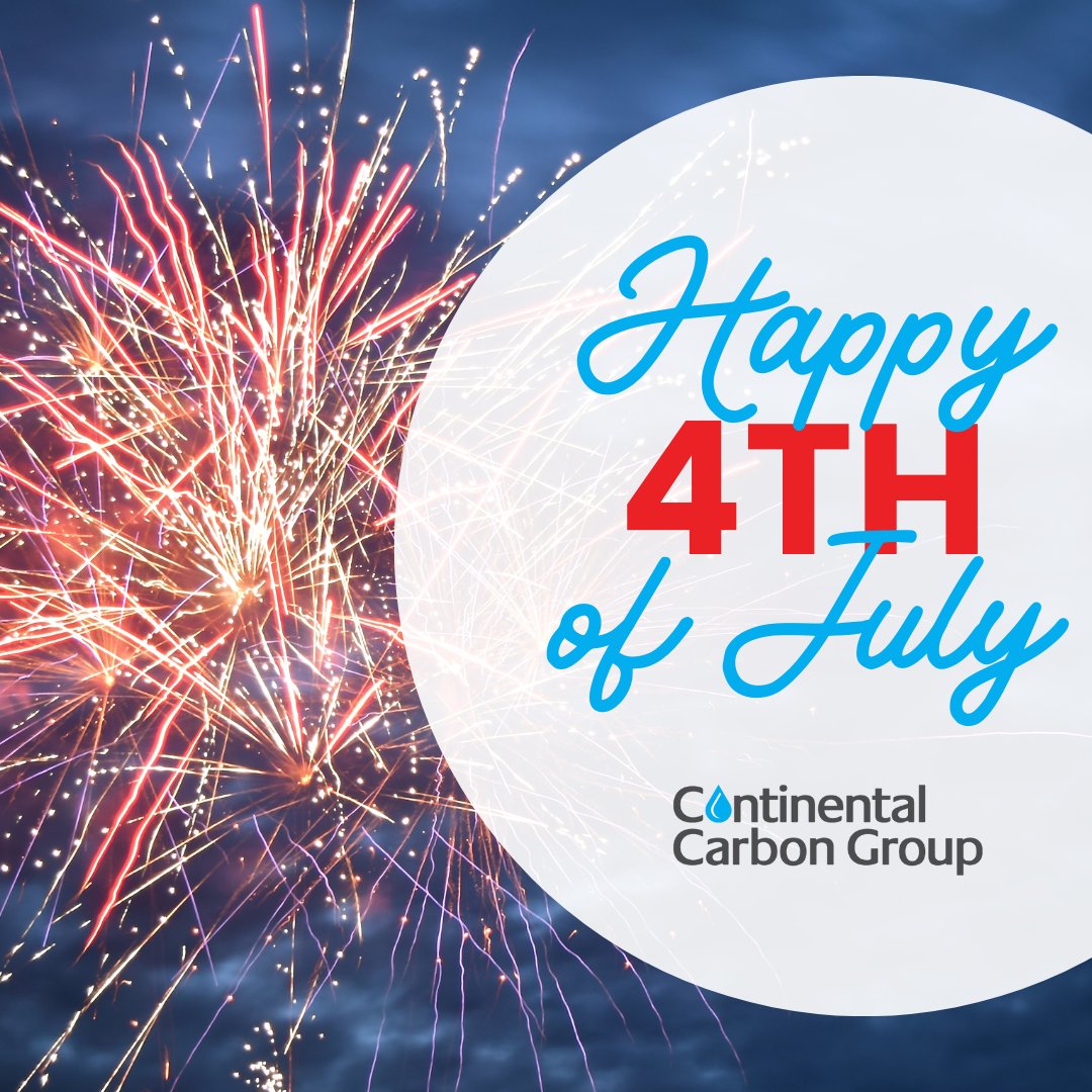 ContCarbonGroup's tweet photo. Happy 4th of July from the Continental Carbon team! We hope this Independence Day fills your hearts with pride, joy, and gratitude. Stay safe, and enjoy celebrating today with family, friends, and loved ones.

#Celebrate #IndependenceDay #4thofJuly #USA #Carbon #Environment https://t.co/I93jIQB0UE