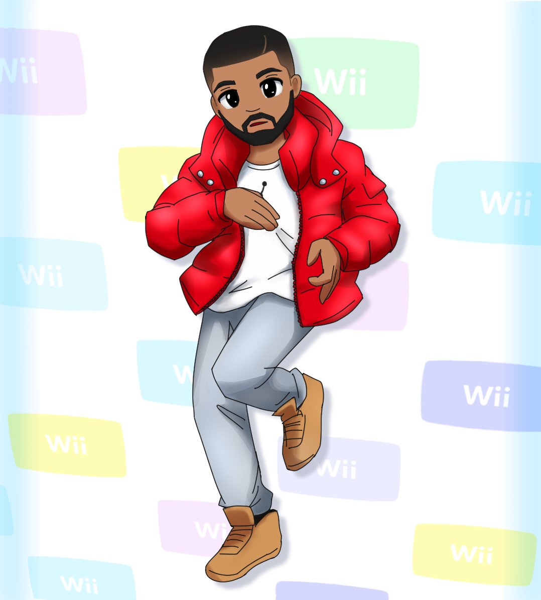 GaIacksy's tweet photo. [Spoiler for the @GiIvaSunner Shop Fusion Collab] 
I made Touhou Drake 📱🛍️ https://t.co/IaGL6v9bRc