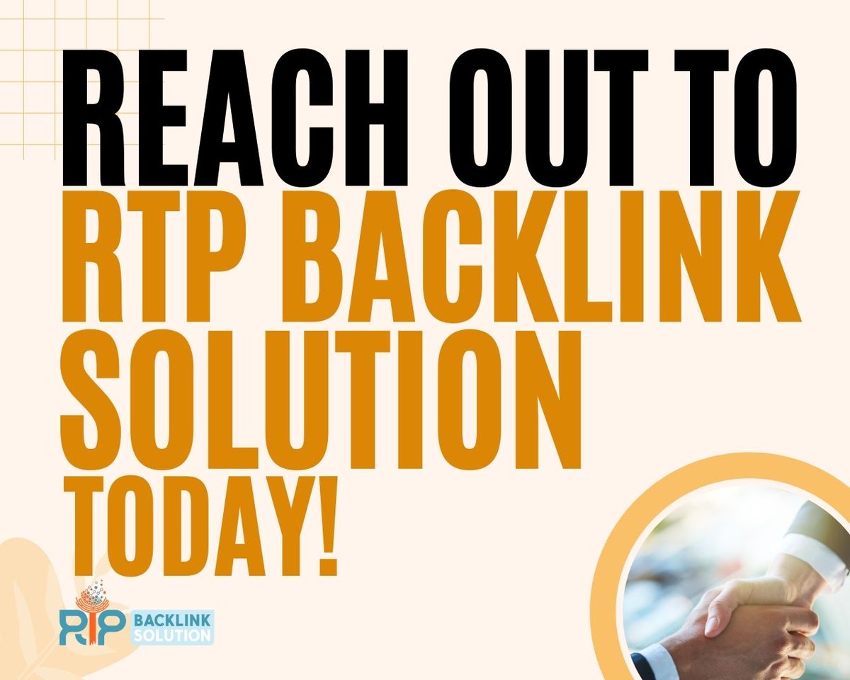 rtpbacklinksol's tweet image. Boost your  blog&apos;s traffic with RTP Backlink Solution&apos;s Guest Posting Services! 🚀💻 Secure quality links now! 🌐Read latest blog to learn more: zurl.co/d2M7 

#LinkBuilding
#RTPBacklinkSolution
#FloridaSEO
#BusinessGrowth
#LinkBuildingServices
#DigitalMarketing