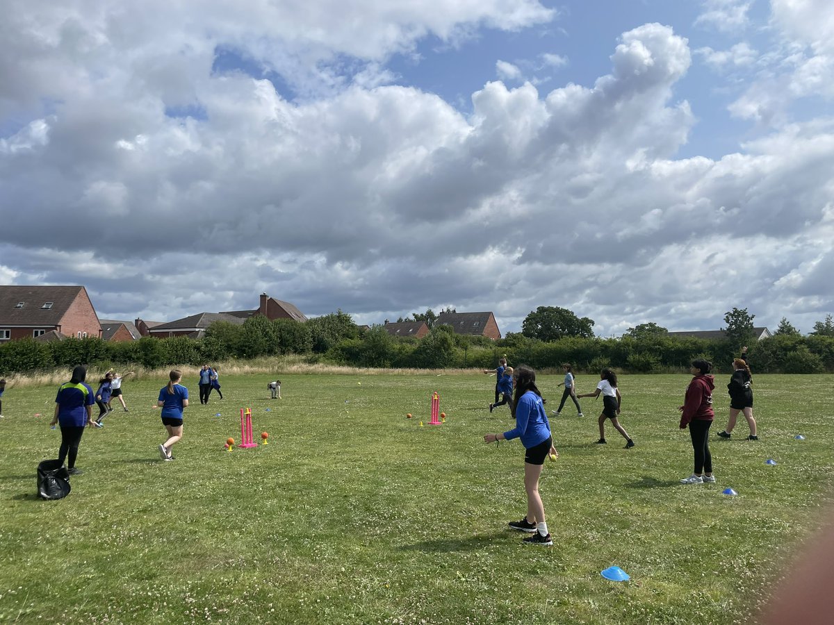 A successful day for our Junior Cricket Leaders; running a full day of cricket activities and games for our Yr 6 Transition Day! With the help from the amazing <a href="/CricketShrops/">Cricket Shropshire</a> coaches; the girls had a great day and showed their leadership skills confidently!