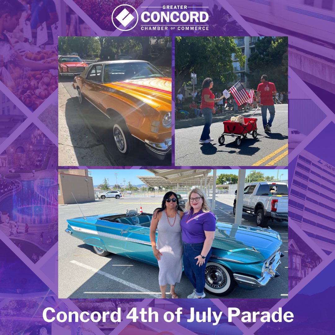 Concord Chamber (@concordchamber1) on Twitter photo We had a great time in the Concord 4th of July parade today with our new Chair of the Board, Jenniffer Jimenez, owner of <a href="/La_Fritanguera/">La Fritanguera</a>. Big thank you to <a href="/JohnnysAutobdy/">Johnny’s Autobody Collison Repair</a> of Luxurious Car Club for bringing out the low riders, and all of our members who joined us today! We had a great time in the Concord 4th of July parade today with our new Chair of the Board, Jenniffer Jimenez, owner of <a href="/La_Fritanguera/">La Fritanguera</a>. Big thank you to <a href="/JohnnysAutobdy/">Johnny’s Autobody Collison Repair</a> of Luxurious Car Club for bringing out the low riders, and all of our members who joined us today!