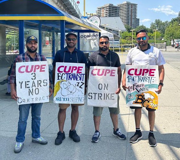 Fraser Valley Transit Strike tweet media