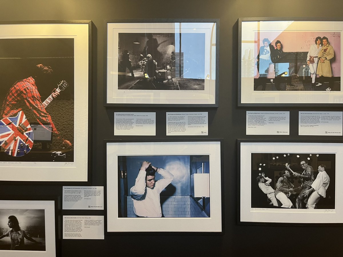 Such a lovely visit to <a href="/barbicanlib/">Barbican Library</a> yesterday. It still gives me a thrill to be there and it was so good to catch up with all my wonderful ex colleagues. The bonus was the latest <a href="/Rockarchive/">Rockarchive</a>  exhibition in the music library. Unmissable. Loving retirement!