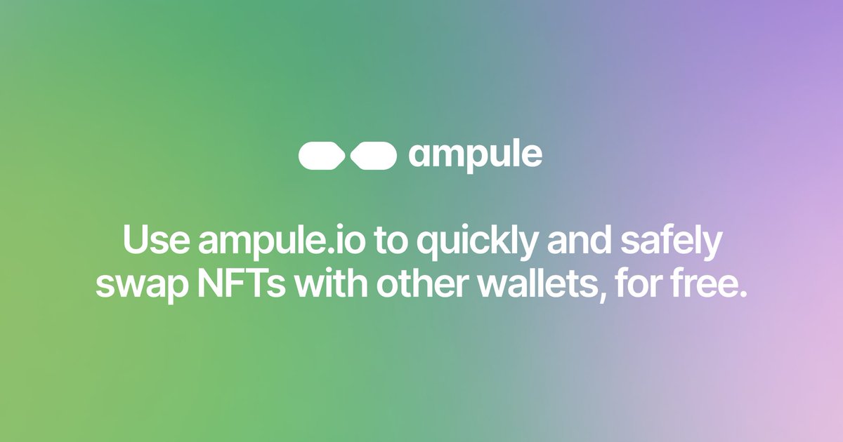 ampule.io tweet media