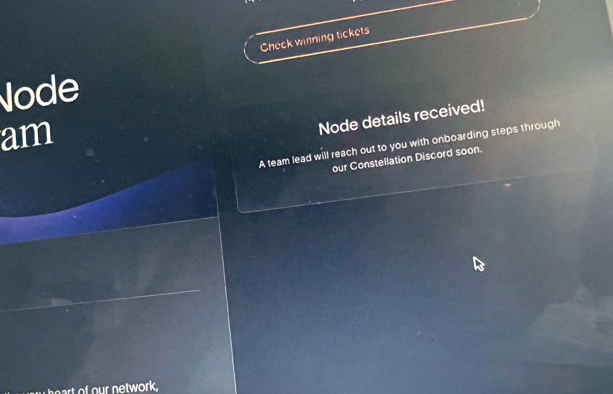 DavidPopovits's tweet photo. IntegrationNet $dag node is almost ready. Waiting for the team to get back to me w/ onboarding steps. 
I am honoured to be part of the first 200!
Respect to Conste11ation! https://t.co/GuVdoFHK7U