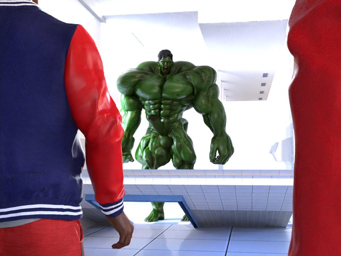 Banner's son final form! Who gonna be bullied, now ? 💪💪💪🍆🍆🍆 https://t.co/ARTwdHLBql