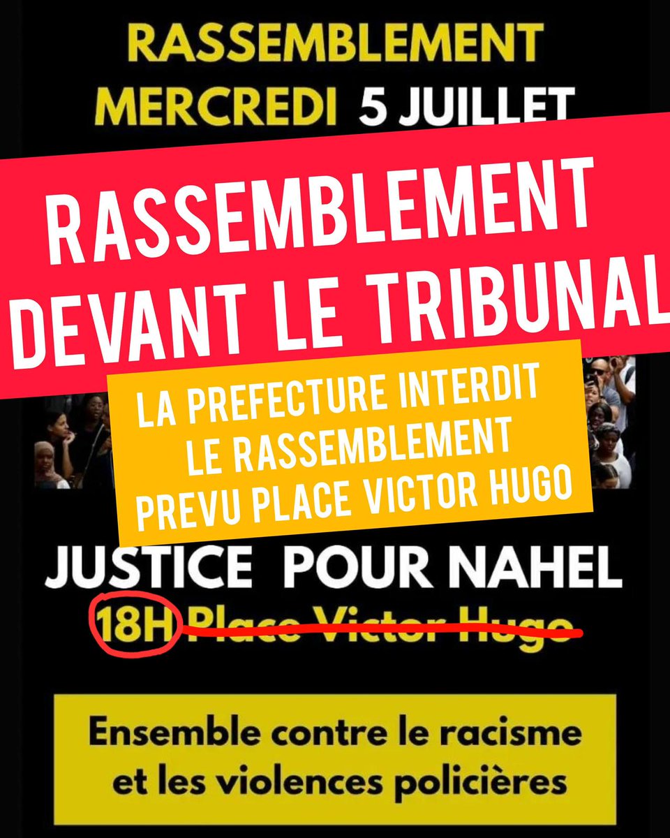 Demain à Grenoble rassemblement face aux violences policières !