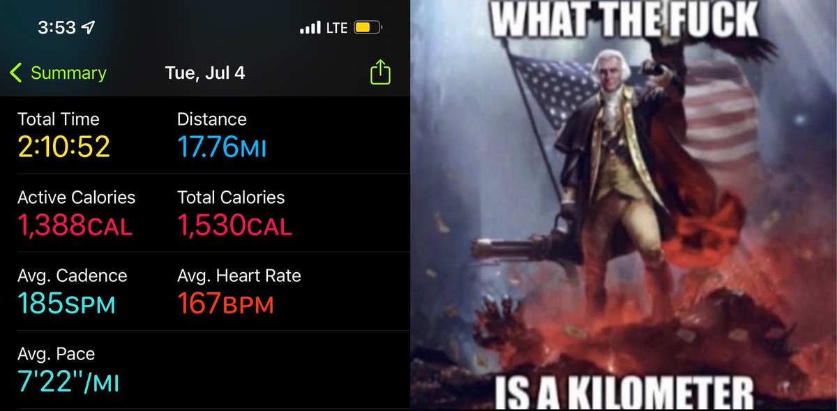 fiveoutofnine's tweet image. WHAT THE FUCK IS A KILOMETER 🇺🇸