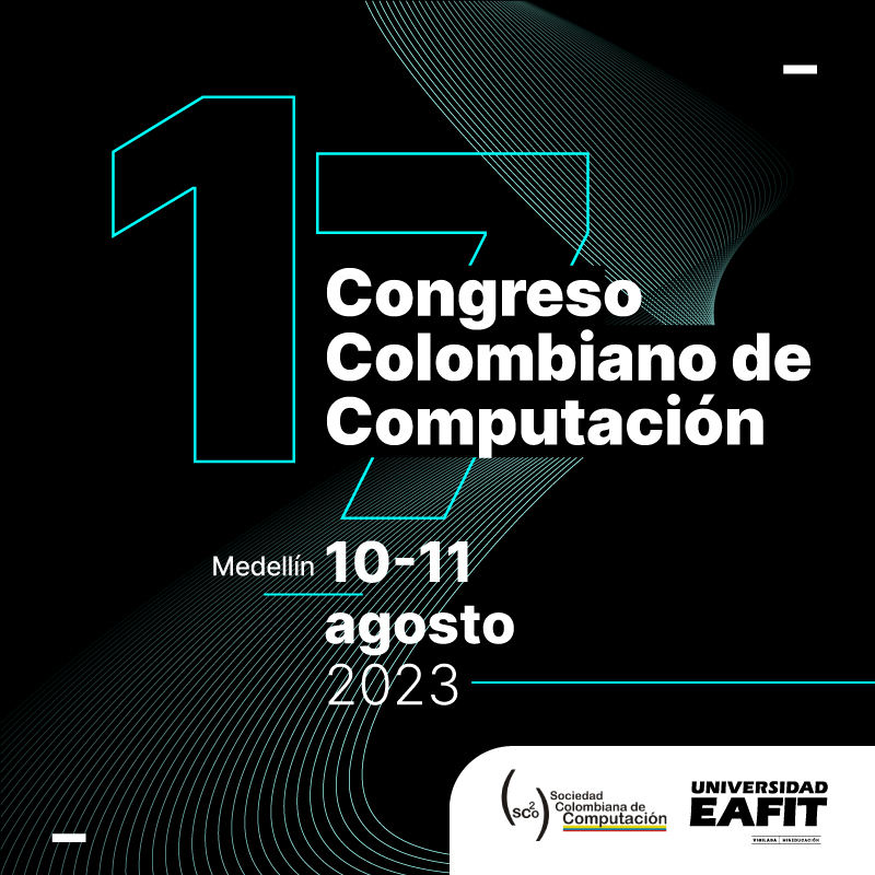 EAFIT's tweet photo. 📢Prográmate y acompáñanos en el 17° Congreso Colombiano de Computación #17CCC 💻🖱️🌐, un encuentro organizado por la Sociedad Colombiana de Computación (@SCo2_) que busca fortalecer la base científica de la comunidad de informática y computación de Colombia 👨🏼‍💻👩🏼‍💻 reuniendo a investigadores, estudiantes y profesionales colombianos y extranjeros. 🌏

💡En esta versión se abordarán temáticas como la agricultura de precisión 🥬, las industrias 4.0 🌐y la transformación digital 👩🏼‍💻.

📅 10 y 11 de agosto
🎟️ Adquiere tus entradas aquí 👇🏼
https://t.co/2ql1fmQ1nZ