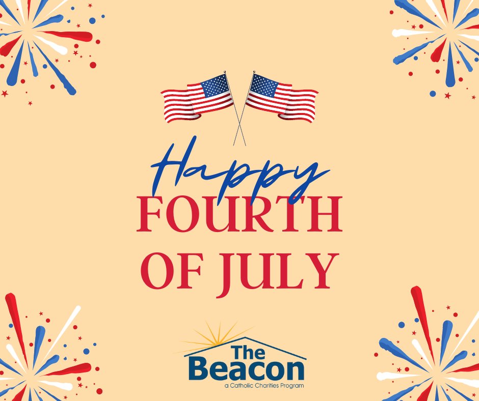 beaconhelps's tweet photo. Wishing you a safe and happy Independence Day! https://t.co/I6JO3Gr088