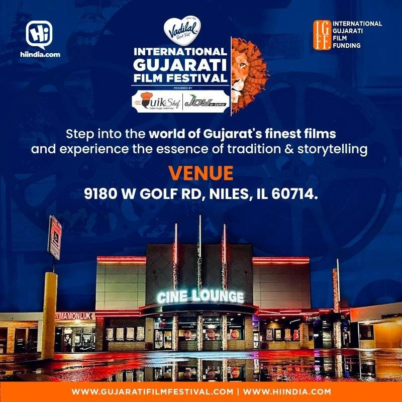 MayankChhaya's tweet photo. This is the week of International Gujarati Film Festival, #IGFF in Chicago where I am on the jury. The three-day festival begins July 7 and concludes on July 9 with a gala dinner in Niles. https://t.co/1VgRxr8ia2
