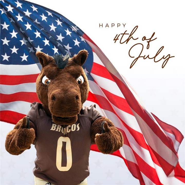 Happy 4th, Broncos 🤍♥️💙 Wishing the entire WMU community a safe holiday with good food and better company!