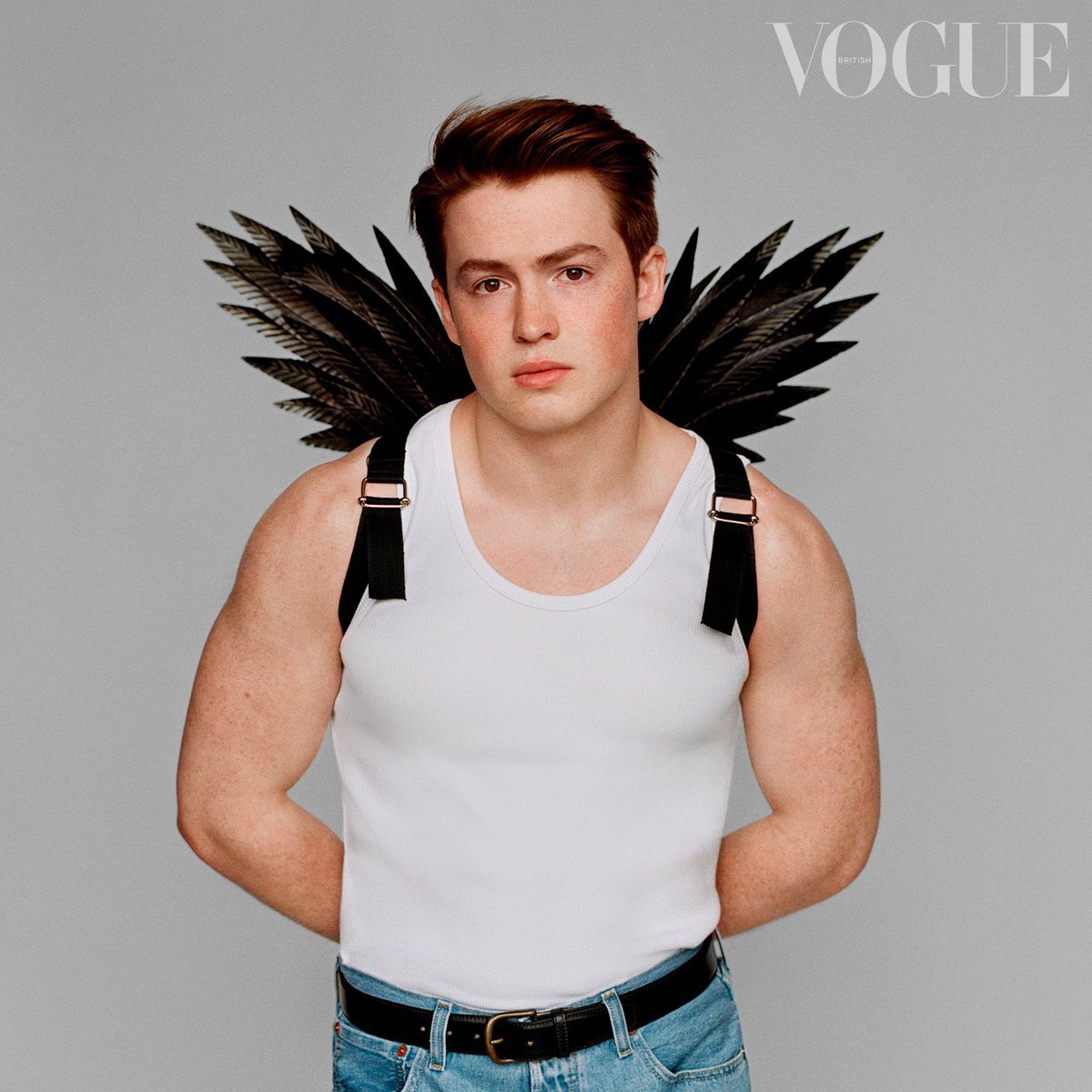 PopTingz's tweet photo. Kit Connor spoke a little about his experience being bisexual:

“It's the experience that maybe you're too straight to be gay and too gay to be straight. So it's like, 'Where do I sit?'" https://t.co/Oaolv879C8