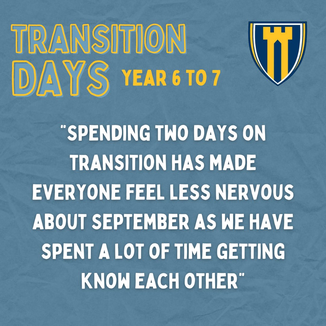 CastleNewnham's tweet photo. AMAZING feedback following our two transition days! #WhyCastleNewnham ⭐️⭐️⭐️⭐️⭐️ https://t.co/ifucKEhw0q